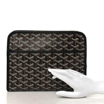 Goyard Goyardine Jouvence MM Toiletry Pouch Black 2 of 6