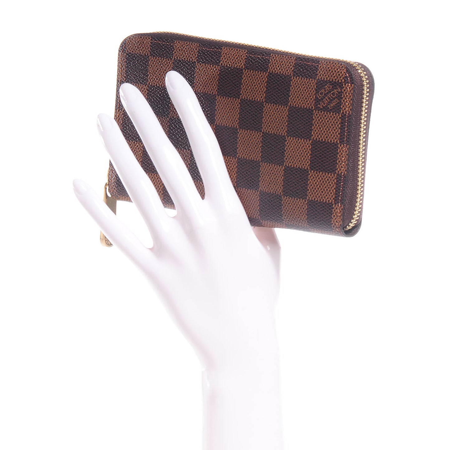 Damier Ebene Compact Zippy Wallet