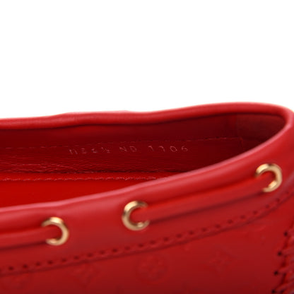 Louis Vuitton Empreinte Gloria Loafers 36.5 Rouge 10 of 10