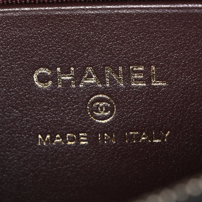 Chanel Caviar Quilted Purse With Chain Black 6 of 10