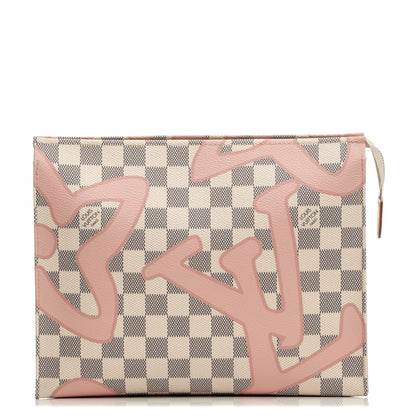 Louis Vuitton Damier Azur Tahitienne Toiletry Pouch 26 8 of 14