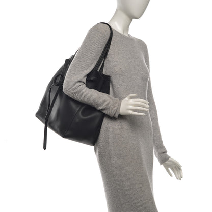Celine Soft Grained Calfskin Medium Cabas Phantom Black 2 of 8