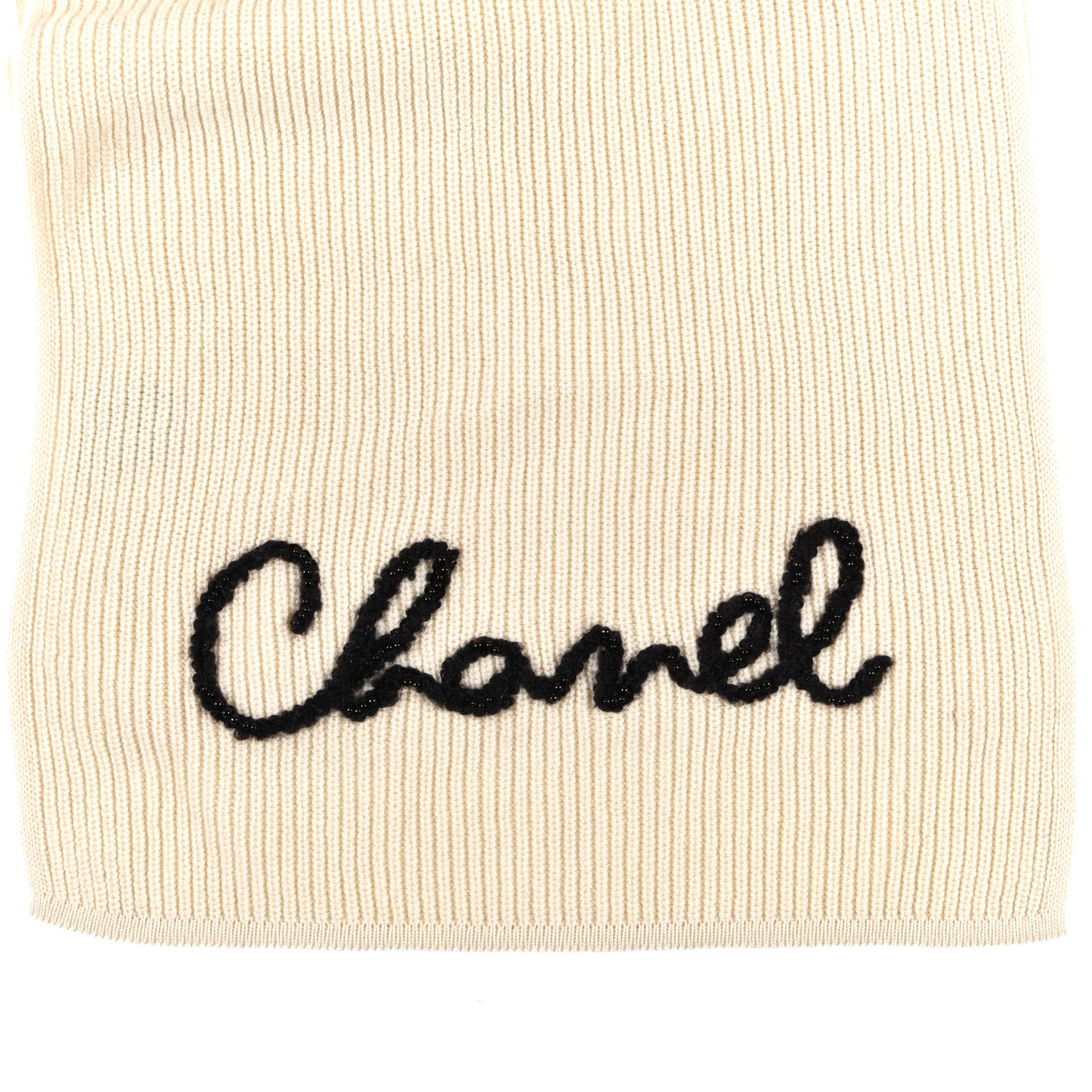 Cashmere Signature Stole Ivory
