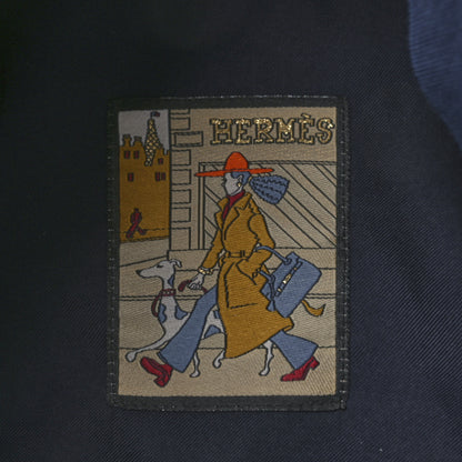 Hermes Cashmere Womens Deauville Cap 58 Bleu Lichen 7 of 9