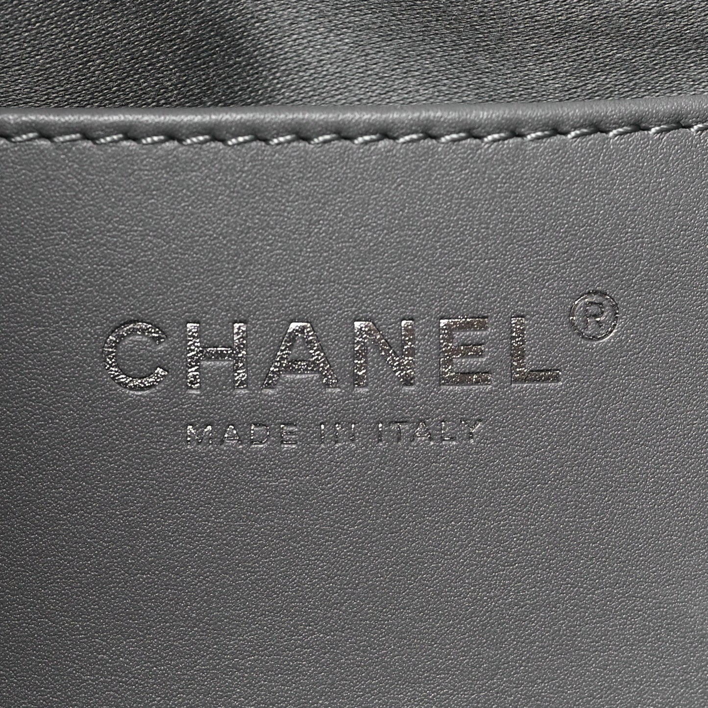 Metallic Caviar Quilted Small Chanel 25 Handbag Silver