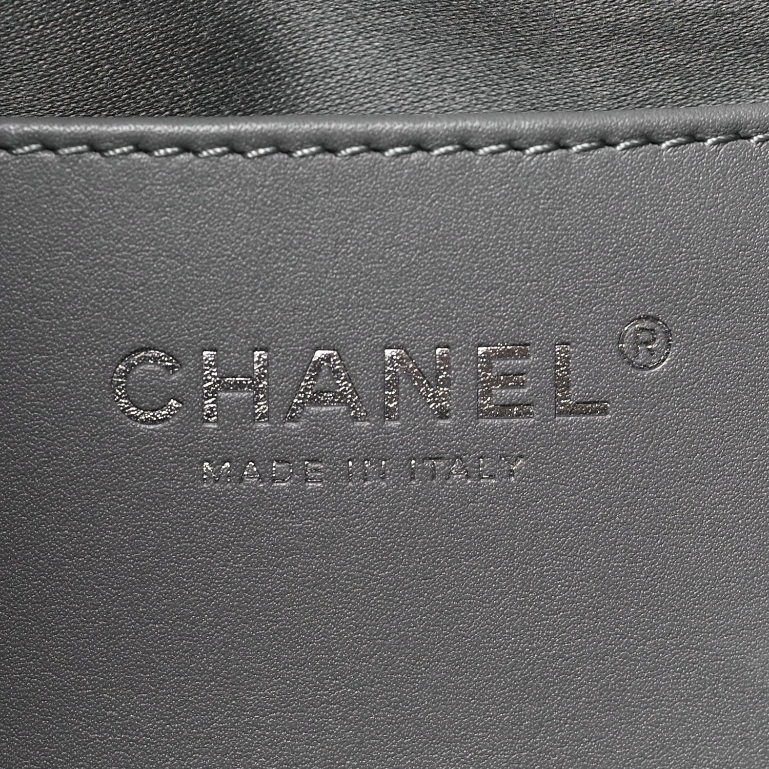 Chanel Metallic Caviar Quilted Small Chanel 25 Handbag Silver 6 of 10