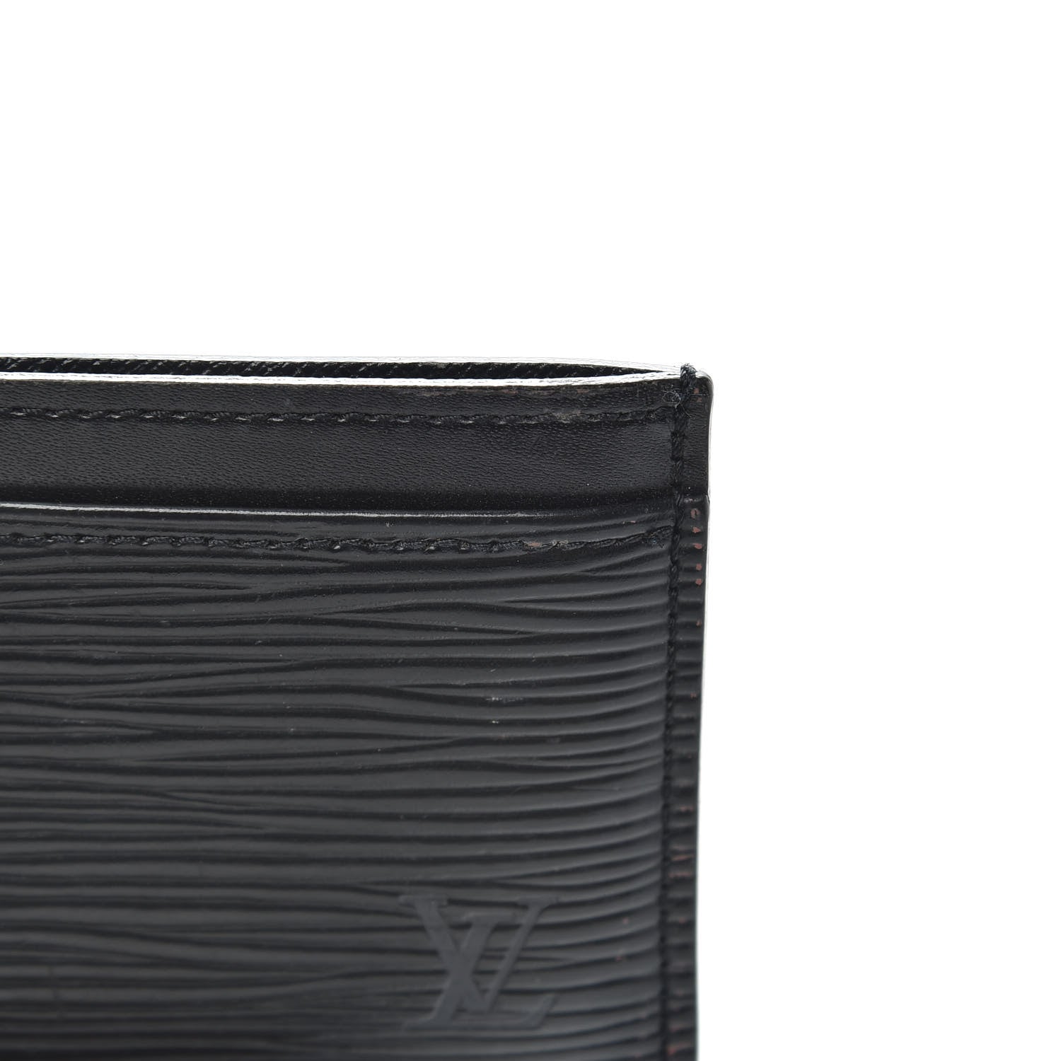 Louis Vuitton Epi Card Holder Black 6 of 7