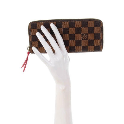 Louis Vuitton Damier Ebene Clemence Wallet 2 of 7