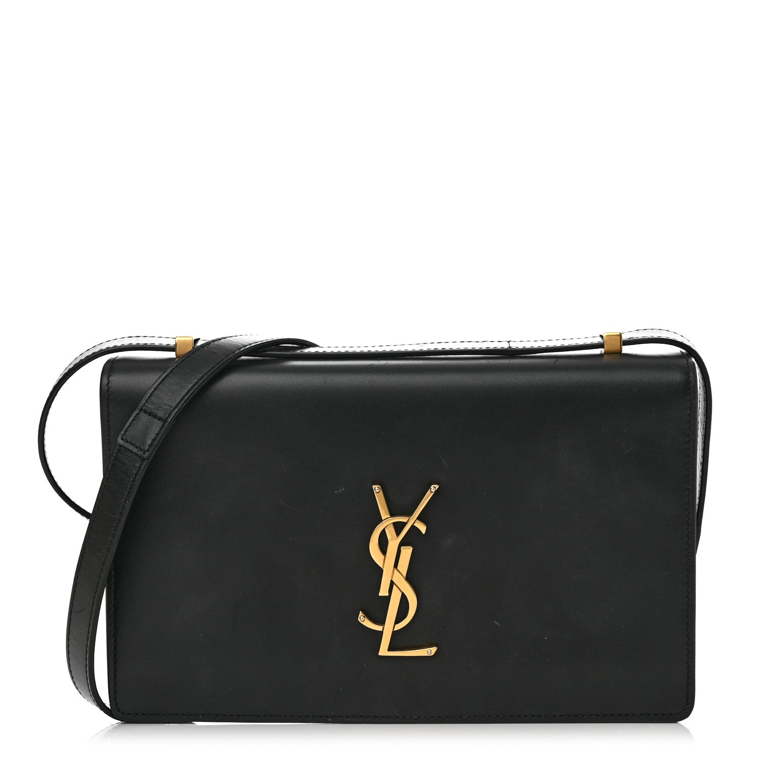 Saint Laurent Calfskin Monogram Small Dylan Shoulder Bag Black 1 of 15