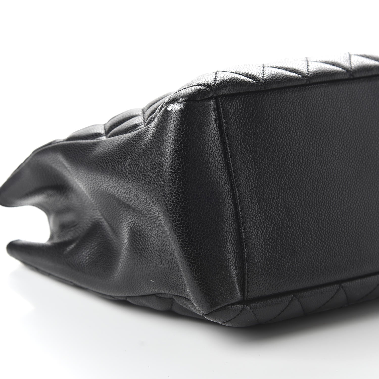Chanel Caviar Quilted Grand Shopping Tote GST Black 6 of 10