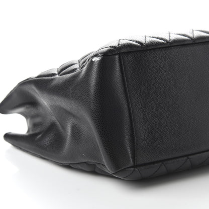 Chanel Caviar Quilted Grand Shopping Tote GST Black 6 of 10