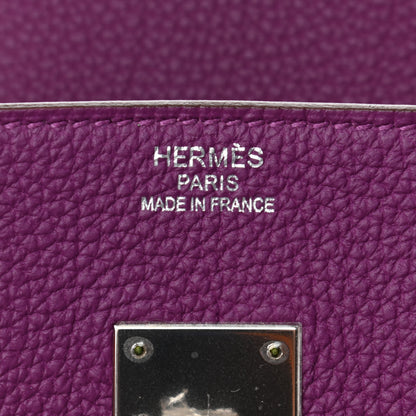 Hermes Togo Birkin 35 Anemone 6 of 10