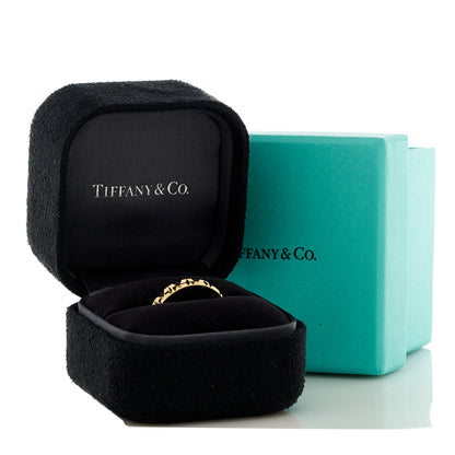 Tiffany 18K Yellow Gold T True Narrow Ring 54 7 5 of 5