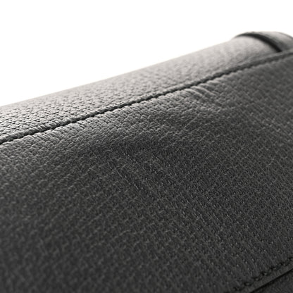 Gucci Textured Dollar Calfskin Web Medium Ophidia Boston Black 11 of 13