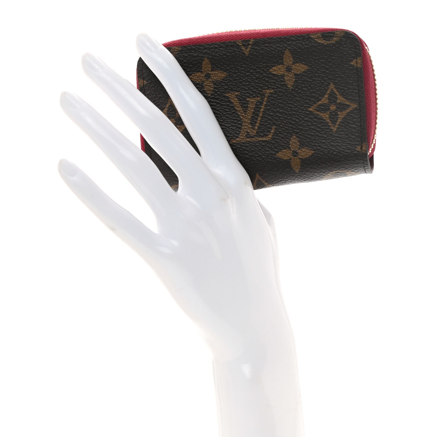 Monogram Zippy Multicartes Fuchsia
