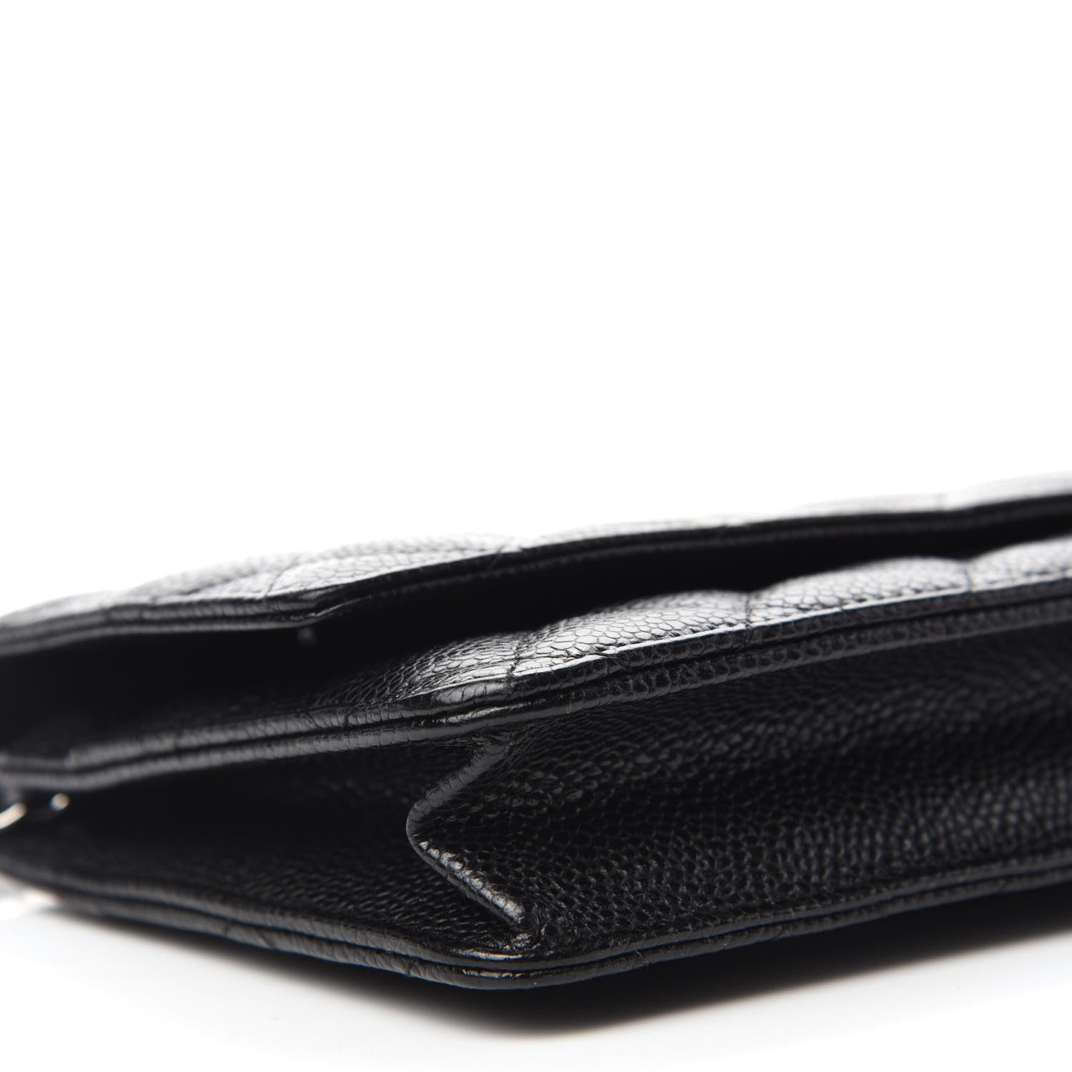 Chanel Caviar Quilted Wallet On Chain WOC Black 6 of 12