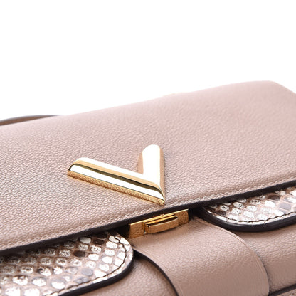 Louis Vuitton Cuir Ecume Python Very Chain Bag Taupe 8 of 8