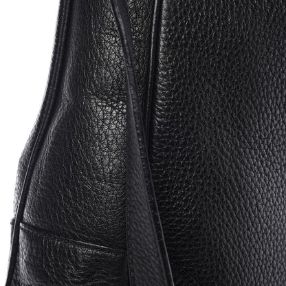 Gucci Pebbled Calfskin Medium Diana Bamboo Shoulder Bag Black 9 of 12