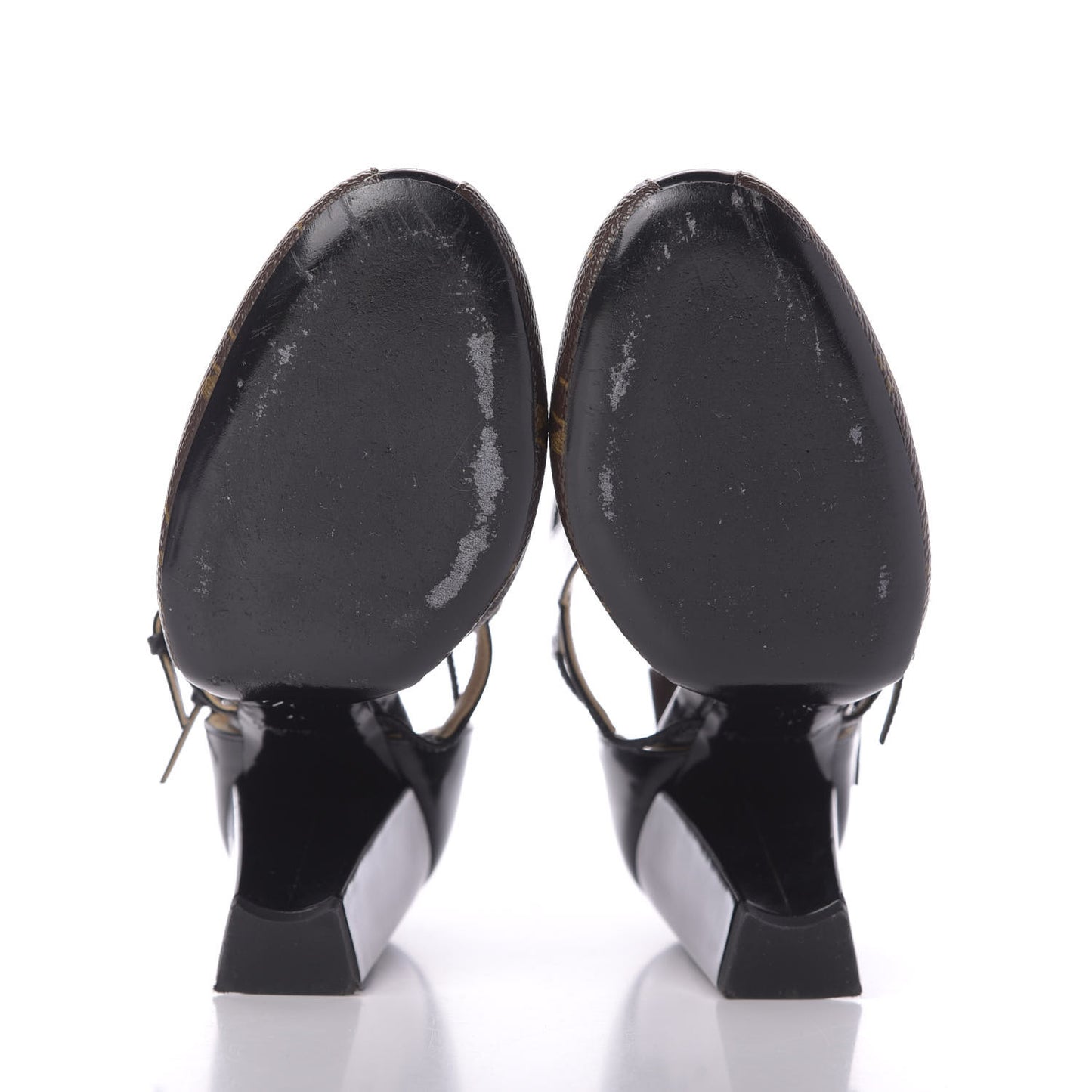 Monogram Headline Pumps 37 Black