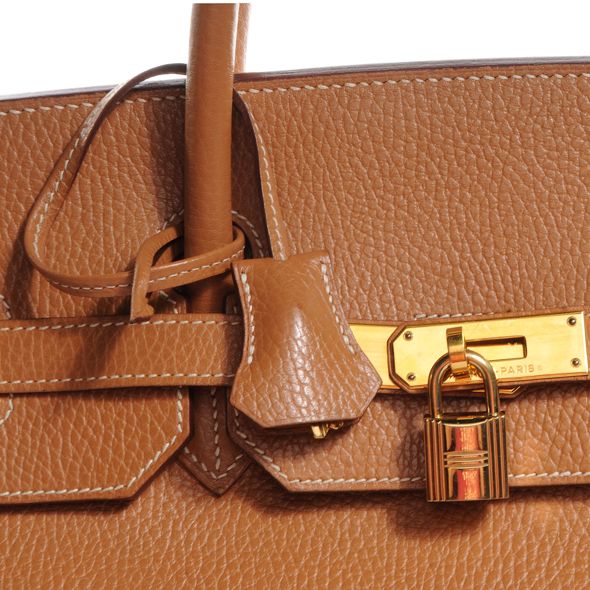 Hermes Ardennes Birkin 40 Naturelle 9 of 9