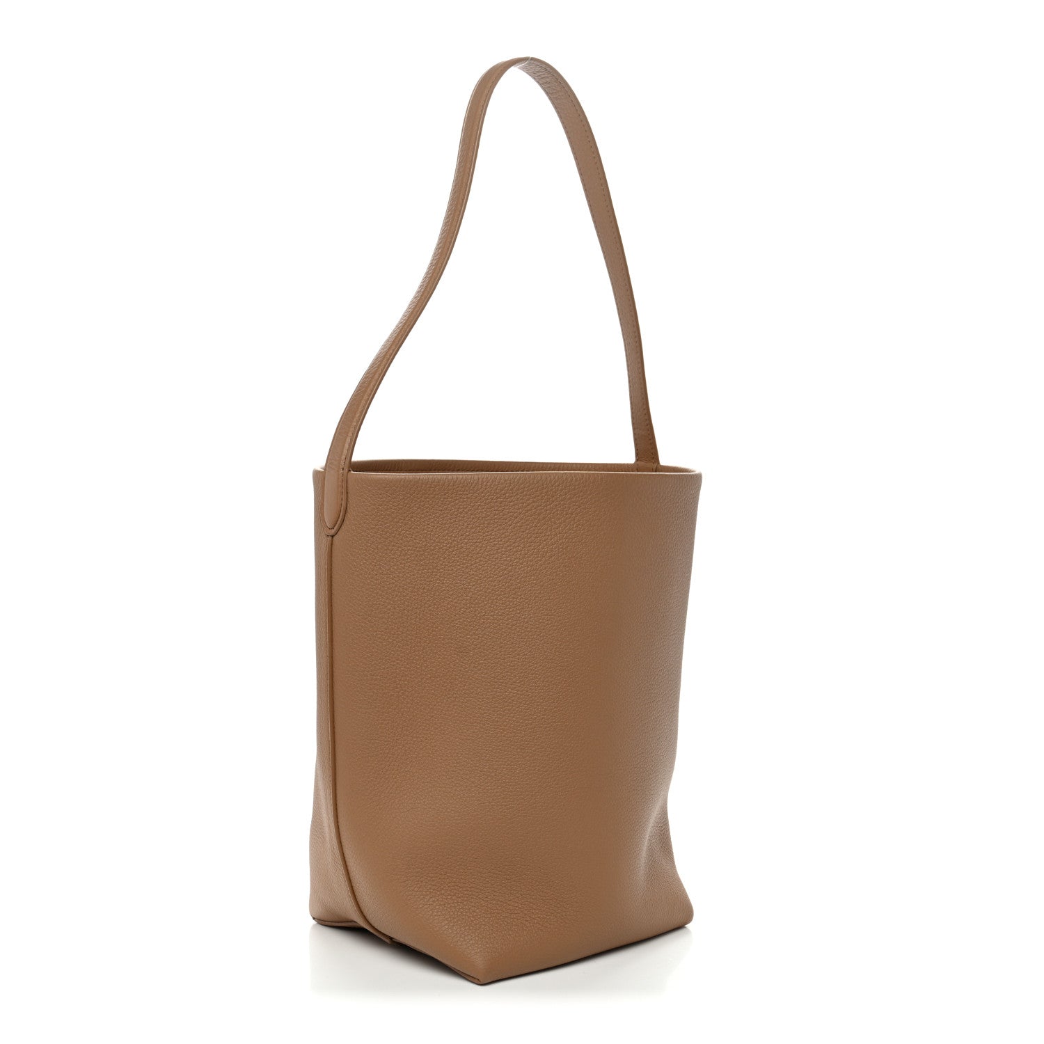 The Row Grained Calfskin Medium N/S Park Tote Sandpit 3 of 10