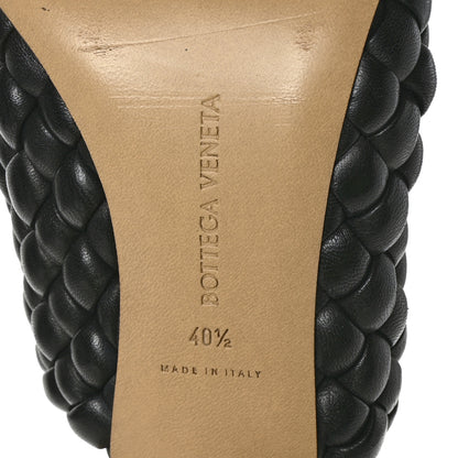 Bottega Veneta Nappa Padded Intreccio The Curve Sandals 40.5 Black 13 of 15
