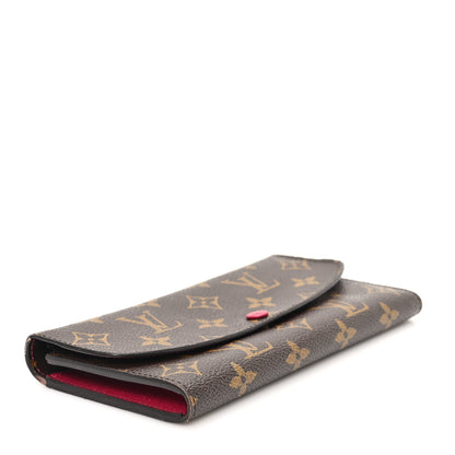 Louis Vuitton Monogram Emilie Wallet Fuchsia 4 of 8