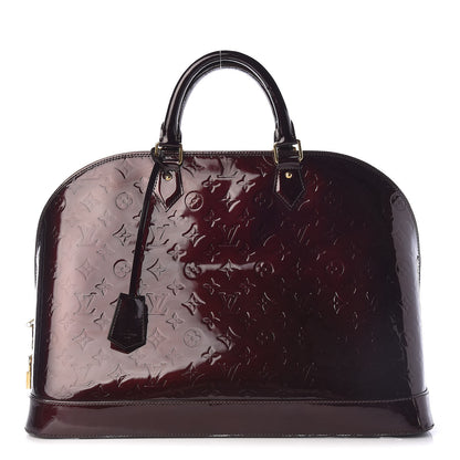 Louis Vuitton Vernis Alma GM Amarante 1 of 15