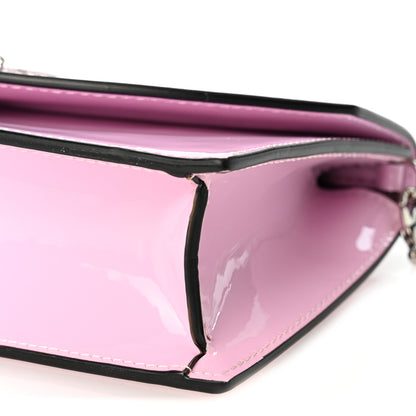 Christian Louboutin Patent Calfskin Loubi54 Crossbody Clutch Pink 9 of 9