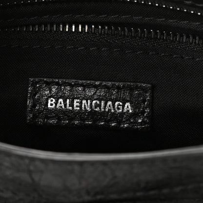 Balenciaga Agneau Arena Classic Black Hardware Mini City Black 6 of 10