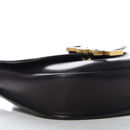 Saint Laurent Smooth Calfskin Mini Classic Monogram Kaia Satchel Black 6 of 9