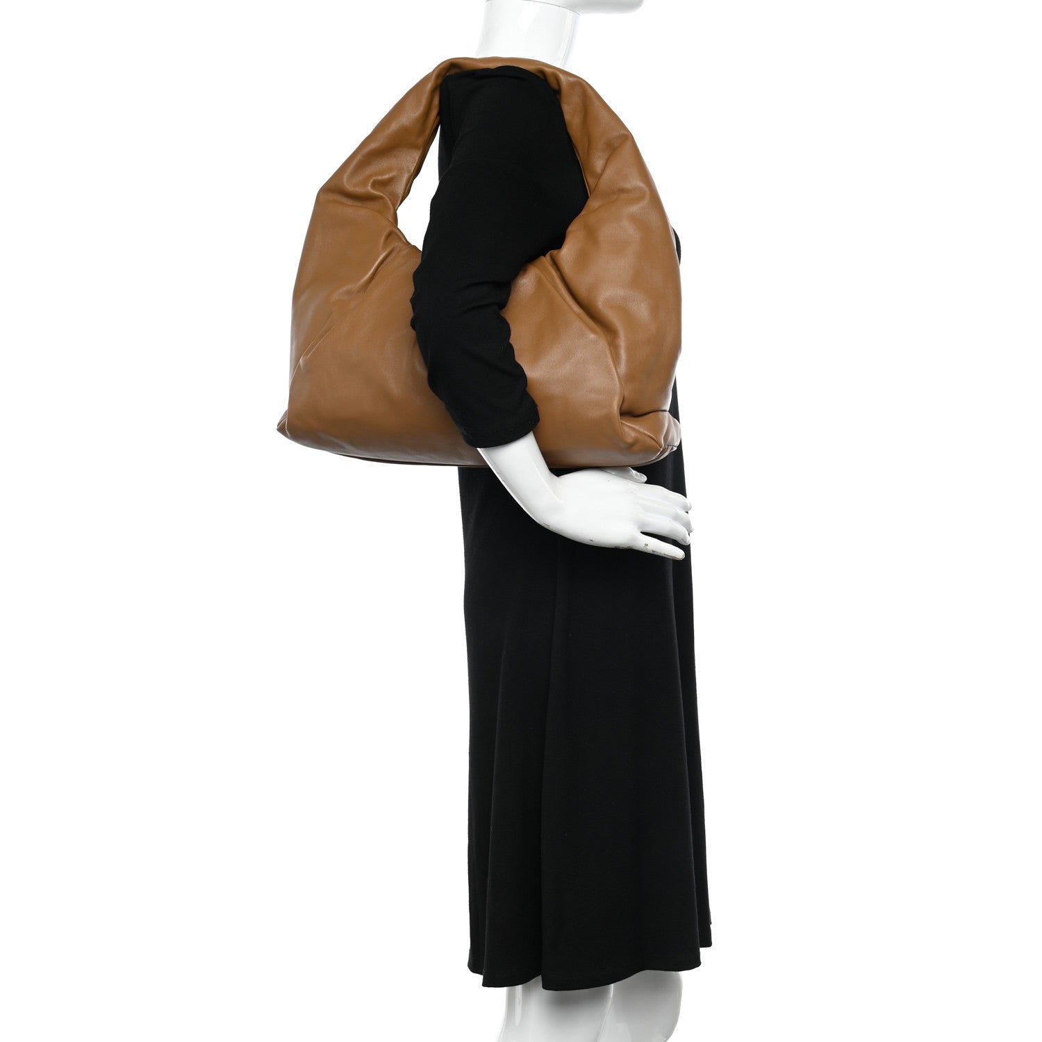 Bottega Veneta Smooth Butter Calfskin Small The Shoulder Pouch Cammello 2 of 9