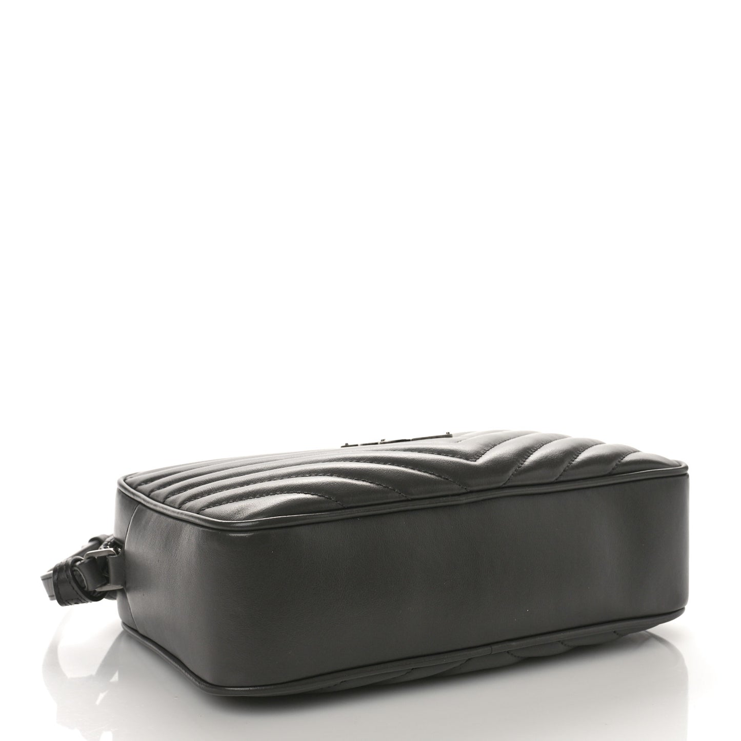 Calfskin Matelasse Monogram Lou Camera Bag Asphalt