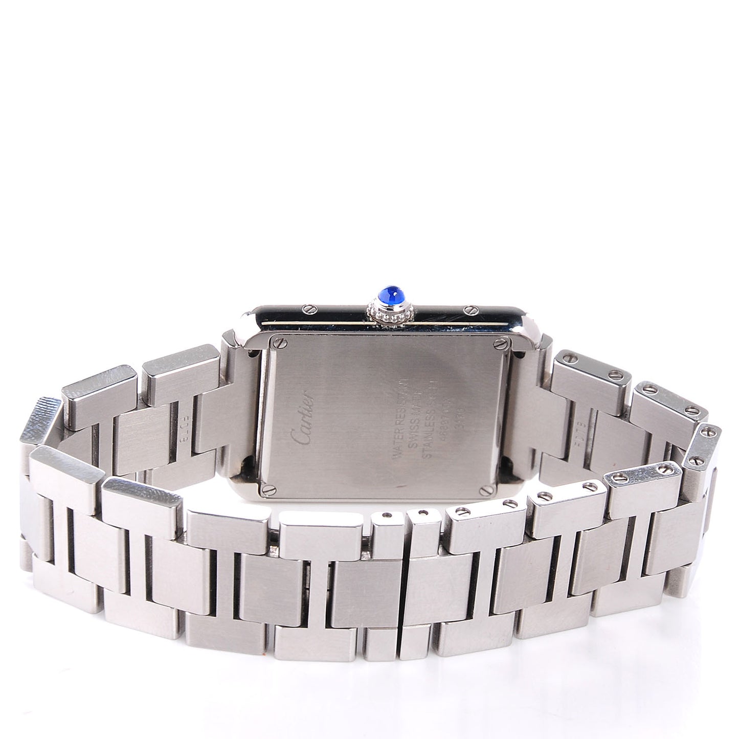 Stainless Steel 24mm Tank Solo Quartz Watch