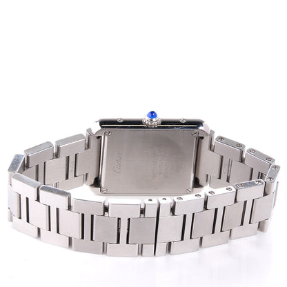 Cartier Stainless Steel 24mm Tank Solo Quartz Watch 3 of 8