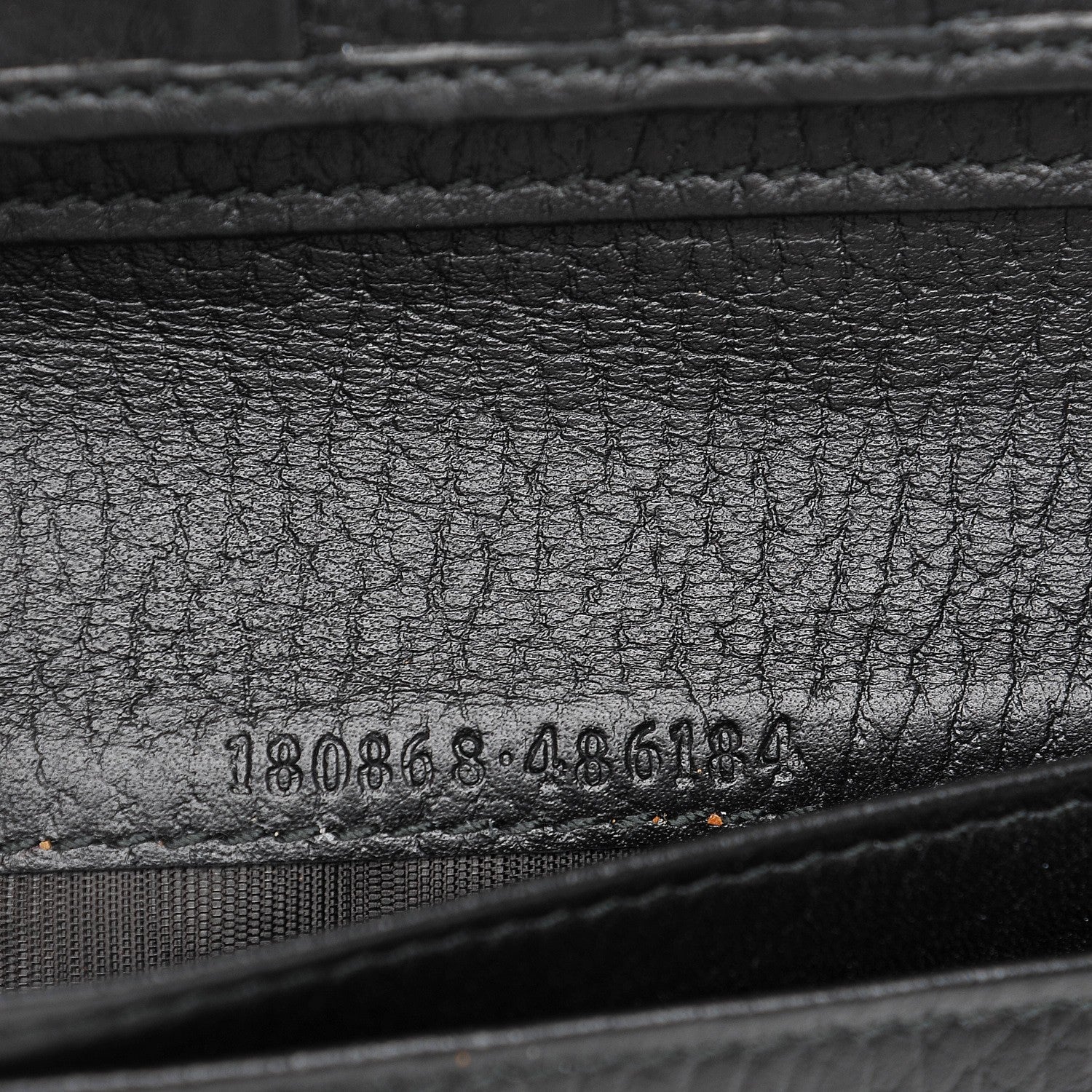 Gucci Calfskin Continental Wallet Black 7 of 7