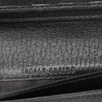 Gucci Calfskin Continental Wallet Black 7 of 7