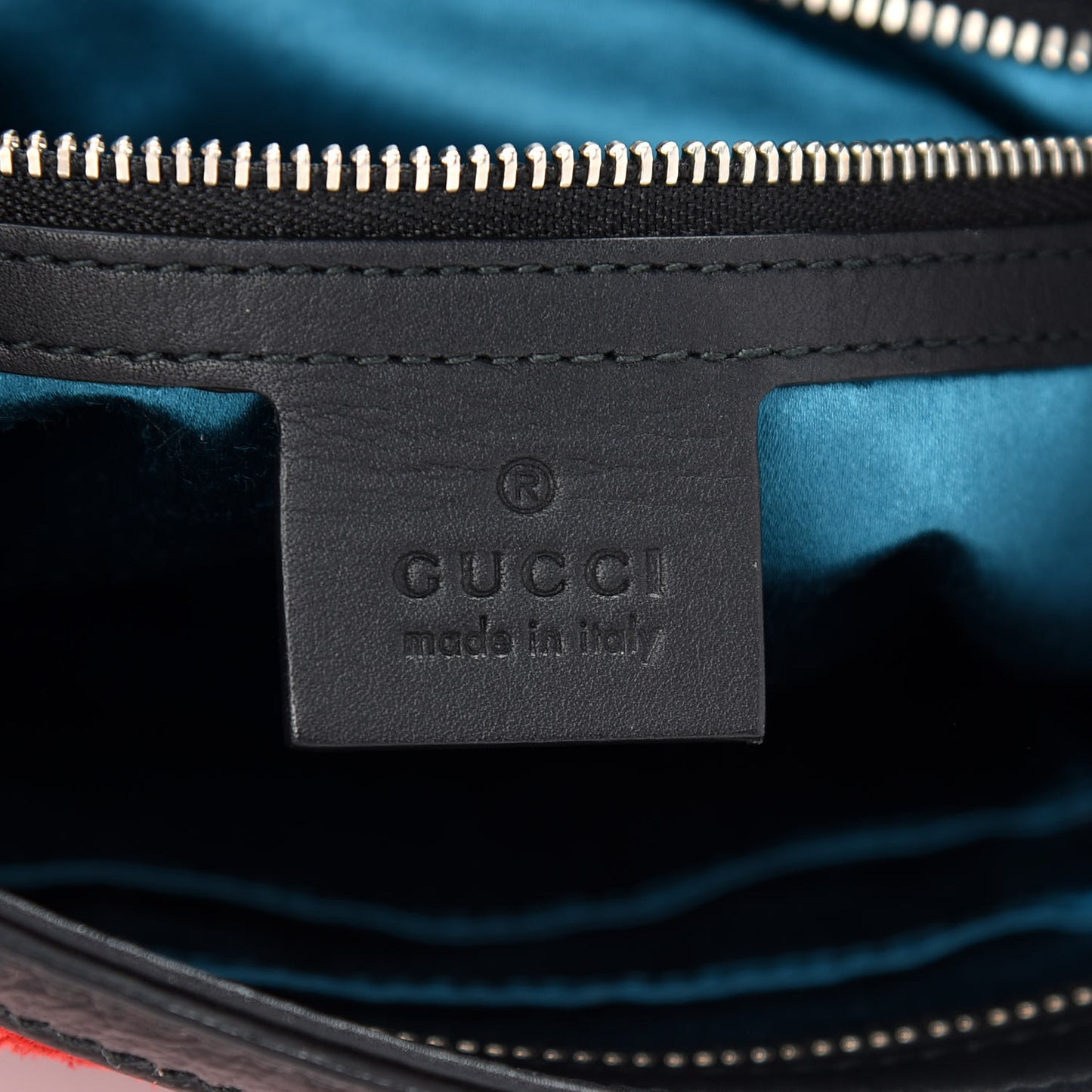 Suede Patent Medium Dionysus Bucket Bag Red