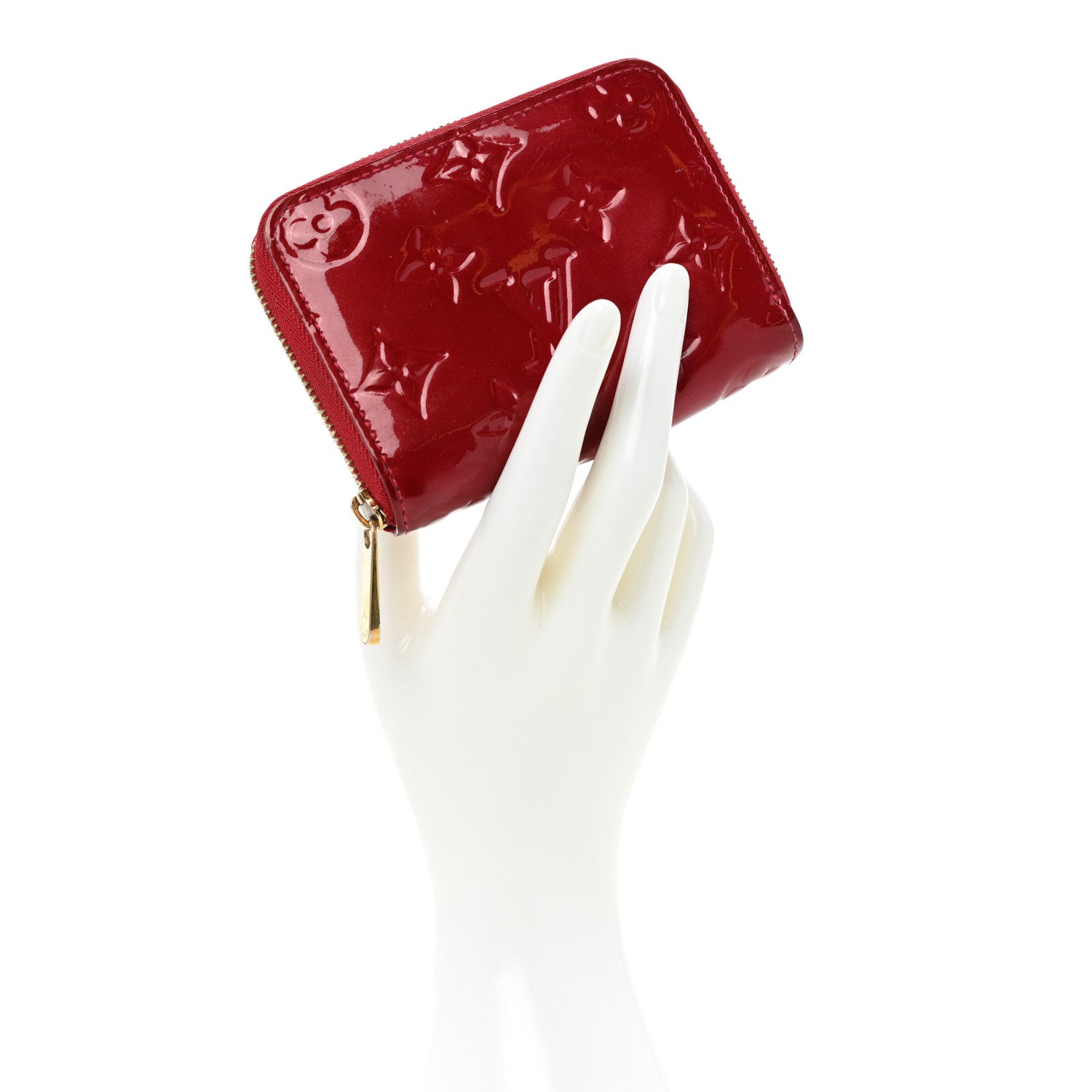 Louis Vuitton Vernis Zippy Coin Purse Pomme D'Amour 2 of 16