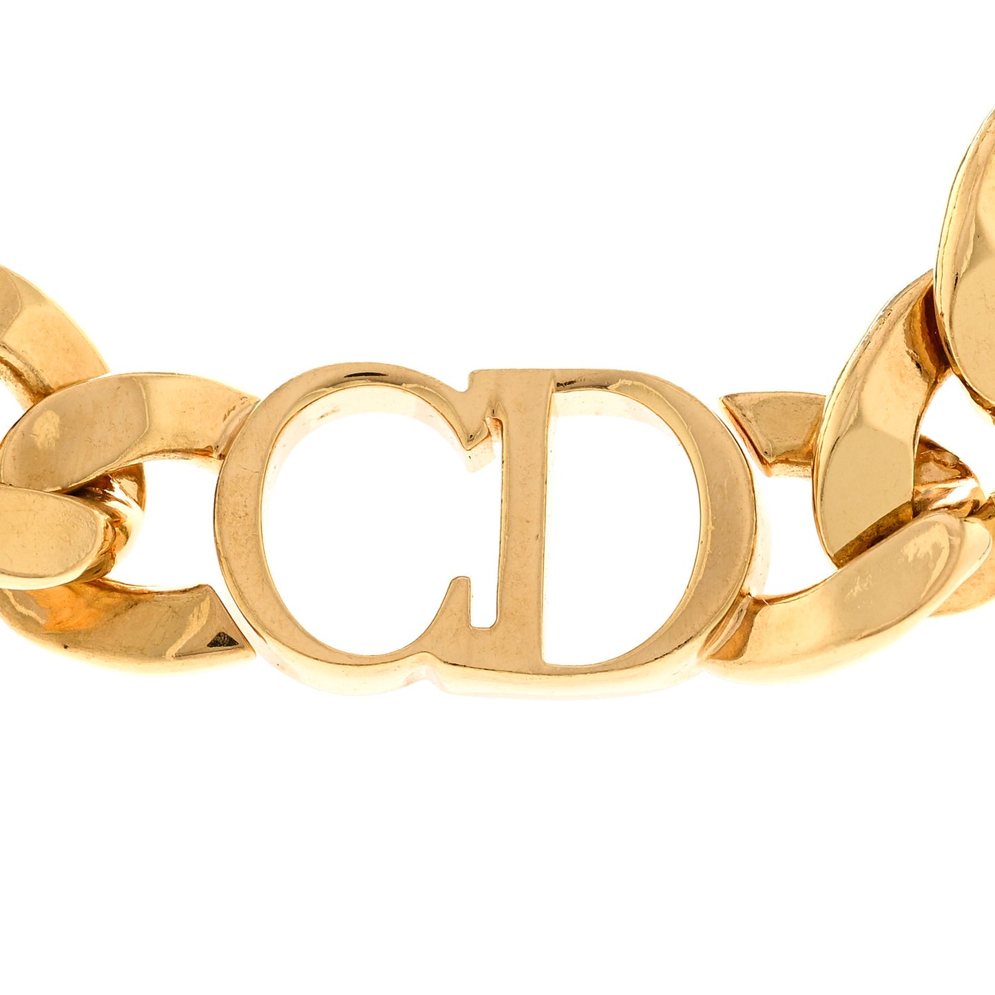 Metal Danseuse Etoile Chain Choker Necklace Gold