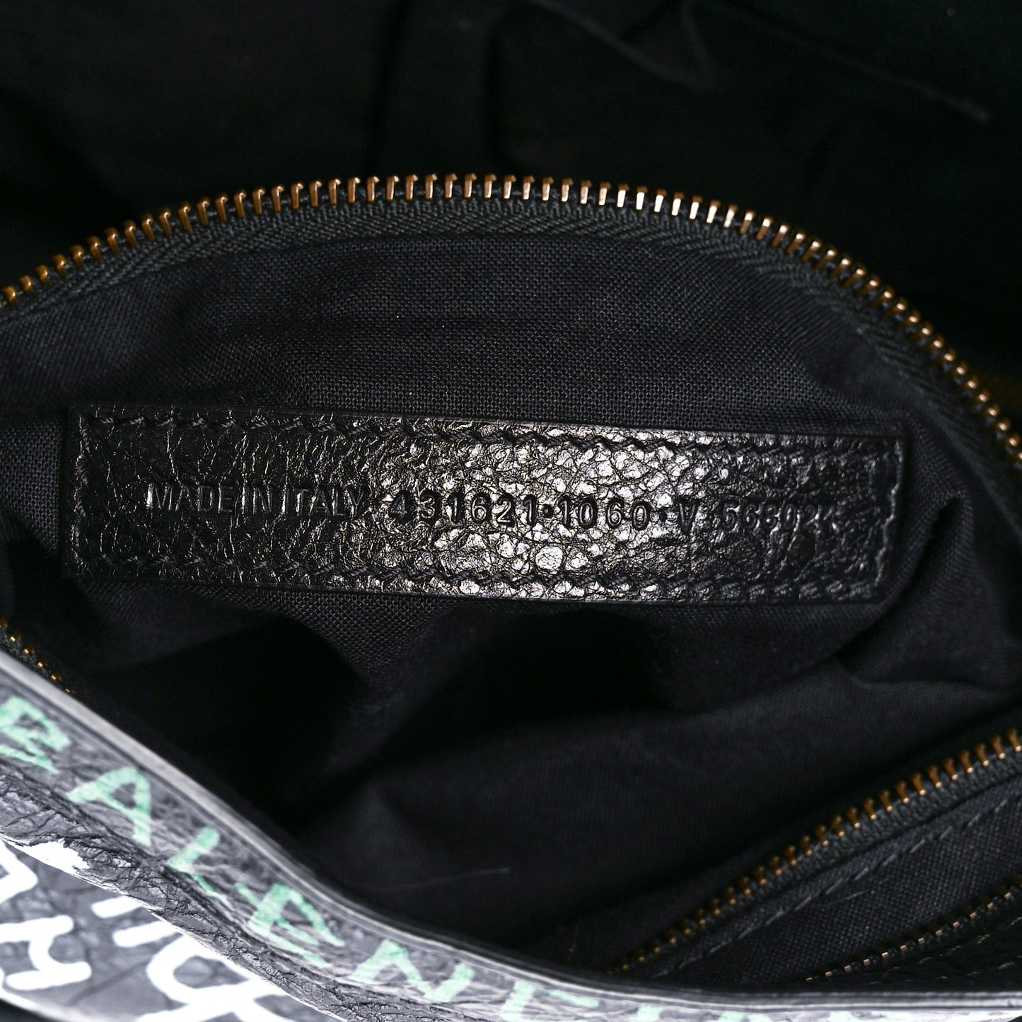 Agneau Graffiti All Over Classic Hardware S City Black Multicolor