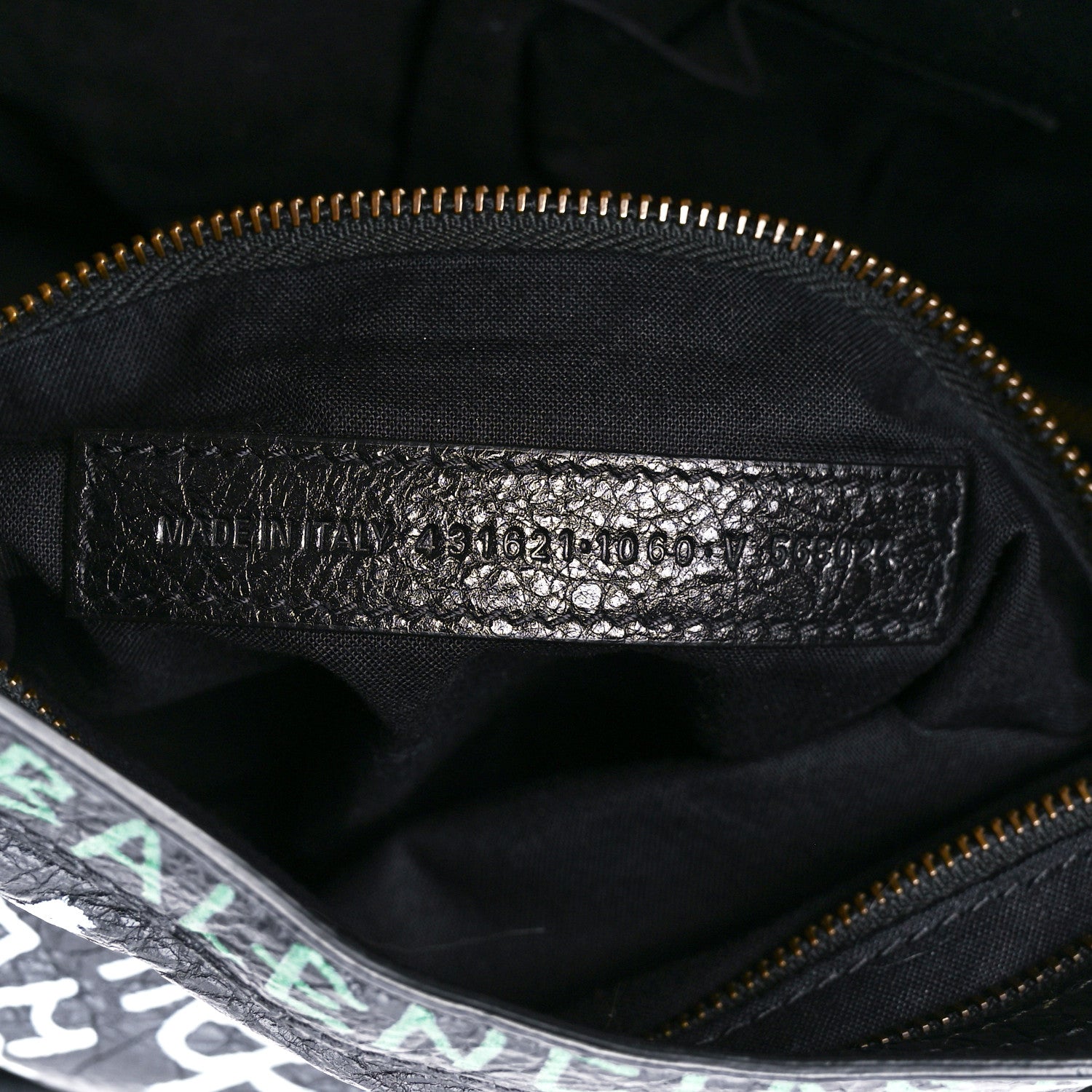 Balenciaga Agneau Graffiti All Over Classic Hardware S City Black Multicolor 8 of 12
