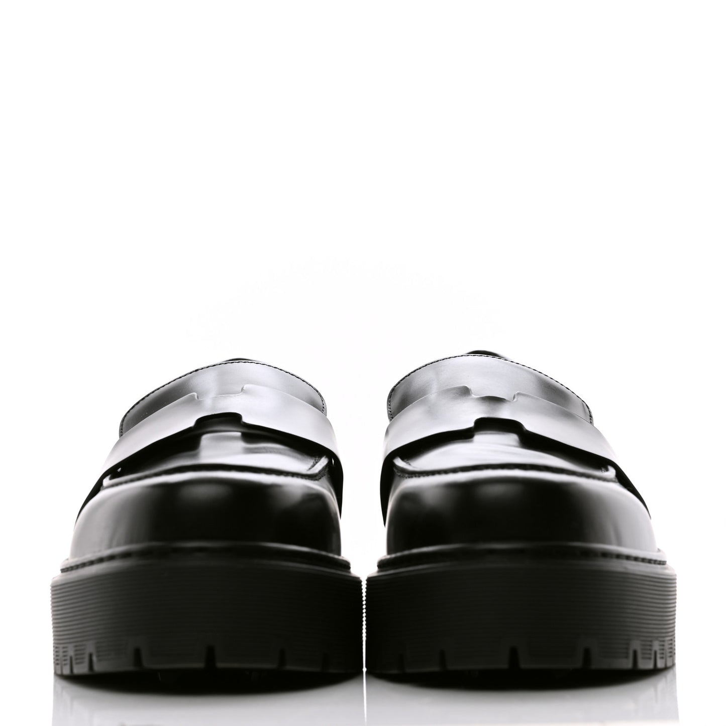 Calfskin Ivy Loafer 39.5 Black