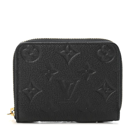 Louis Vuitton Empreinte Zippy Coin Purse Black 1 of 4