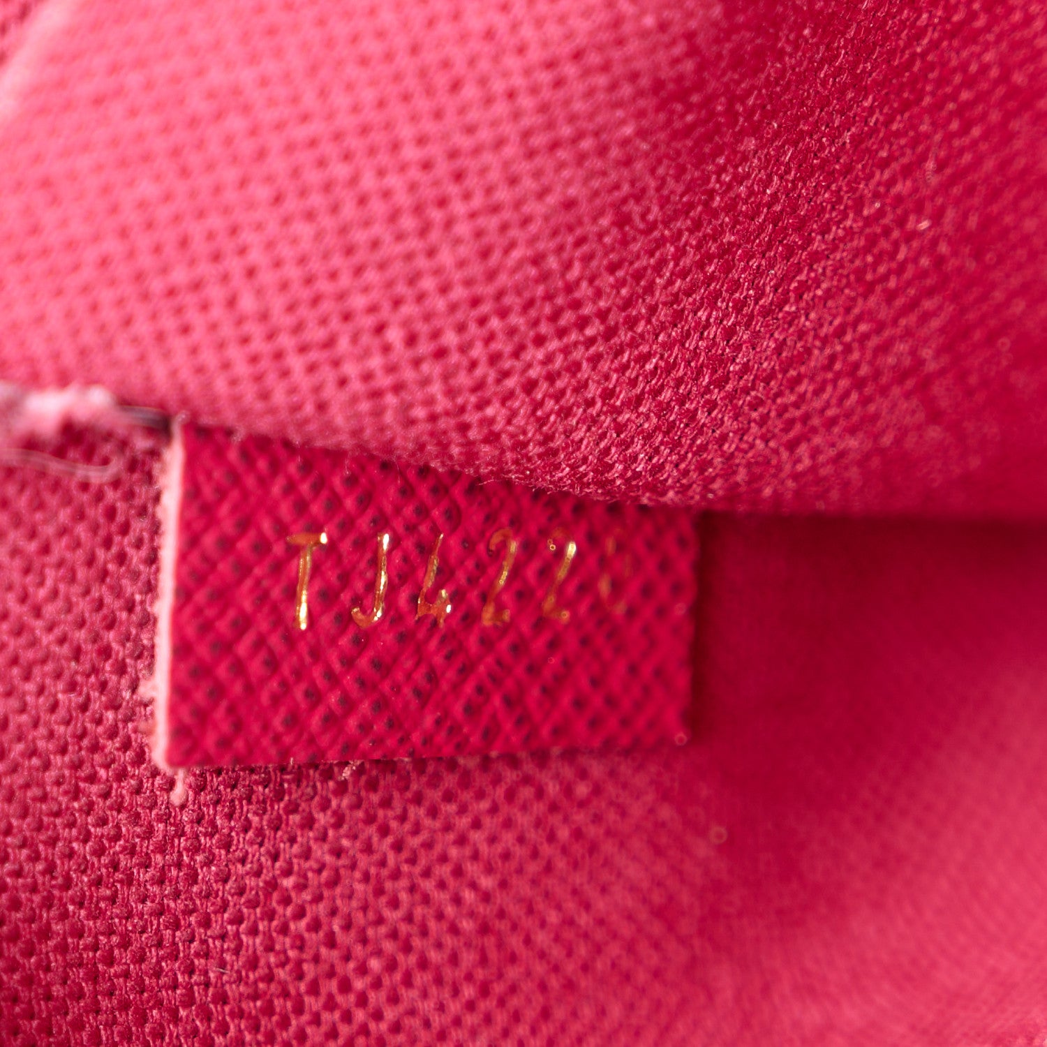Louis Vuitton Monogram Pochette Felicie Chain Wallet Fuchsia 9 of 15