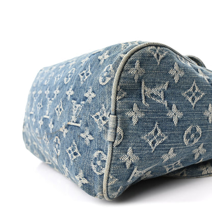 Louis Vuitton Monogram Denim Neo Speedy Blue 9 of 9