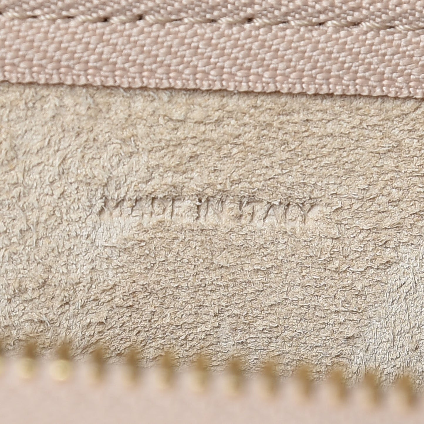 Grained Calfskin Nano Belt Bag Ballerina
