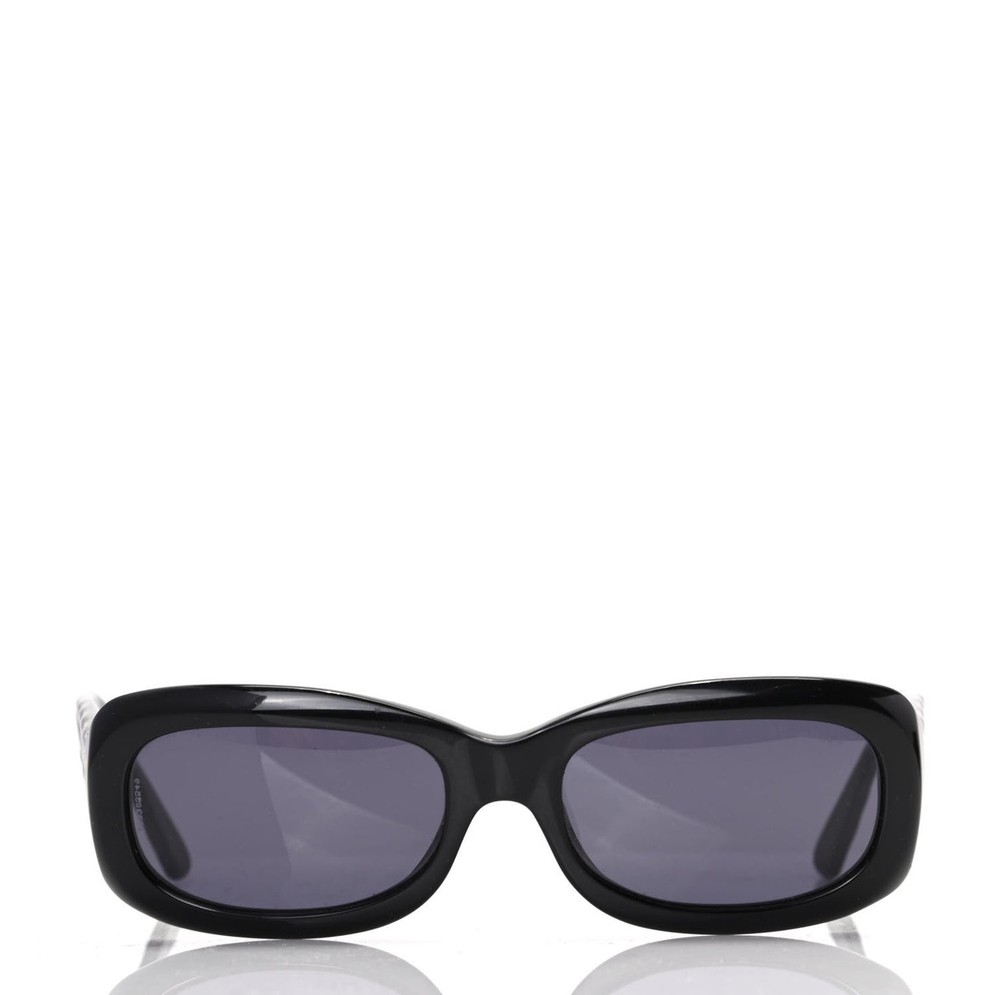 Acetate Quilted Sunglasses 5094 Black