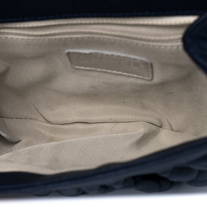 Chanel Washed Lambskin Mini Chain Around Messenger Navy Blue 5 of 9