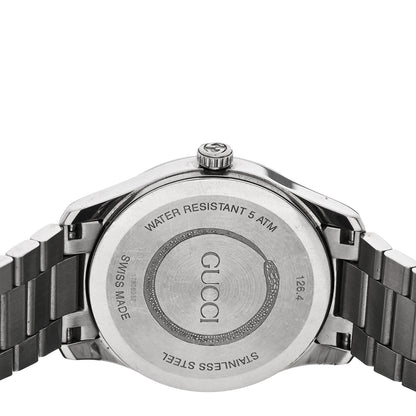 Gucci Stainless Steel 38mm G-Timeless Tiger Quartz Watch Black 4 of 4
